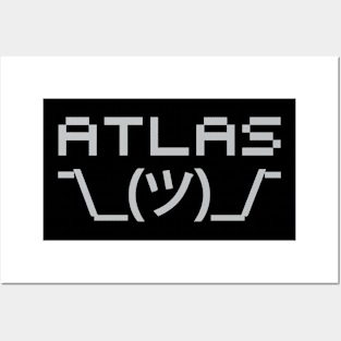 Atlas Shrugged Emoji Posters and Art